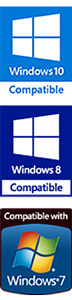 Windows 7/8/10 Compatible