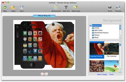 iSkinEm for Mac OS X Screenshot